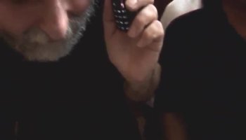 Honey feels how man inserts cock slow in her anus